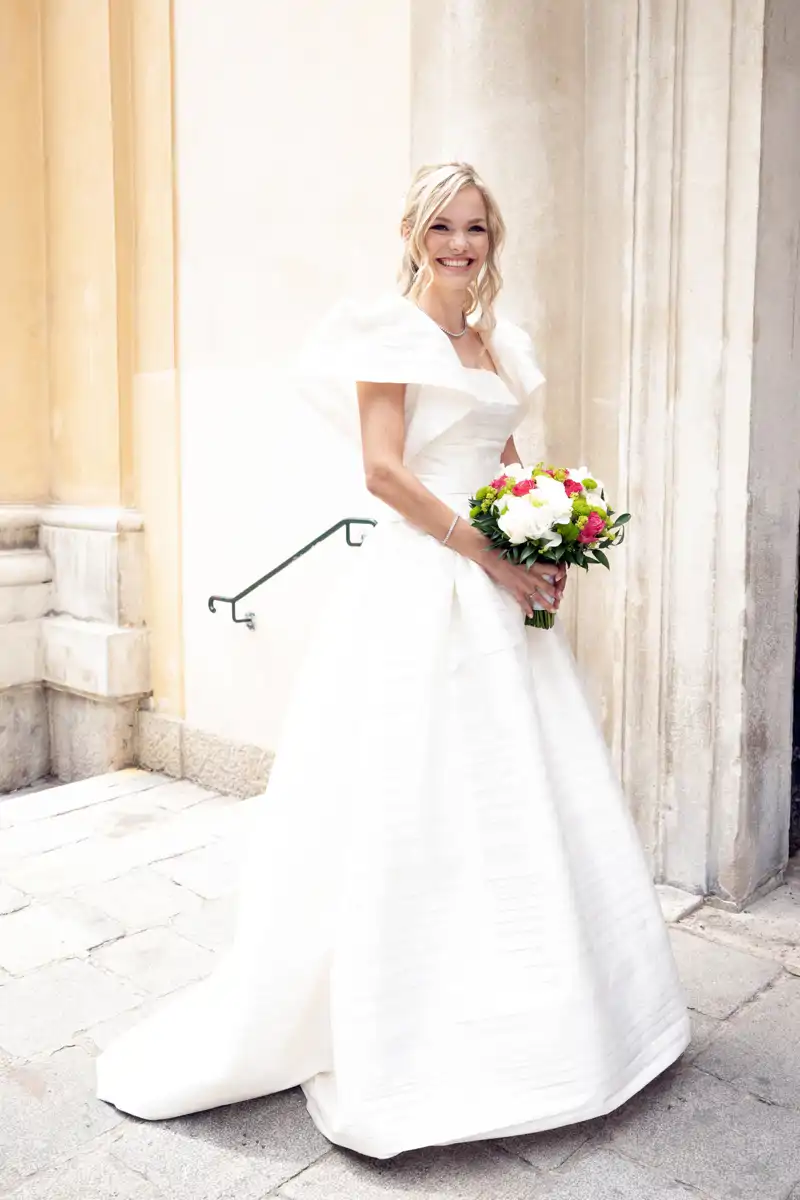 El vestido de novia de Felicitas von Hartig