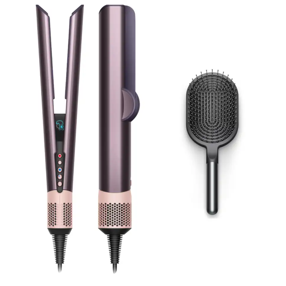 Plancha-secador de pelo Dyson Airstrait con cepillo de regalo