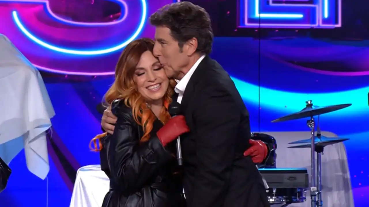 Manel Fuentes y Leire Martínez