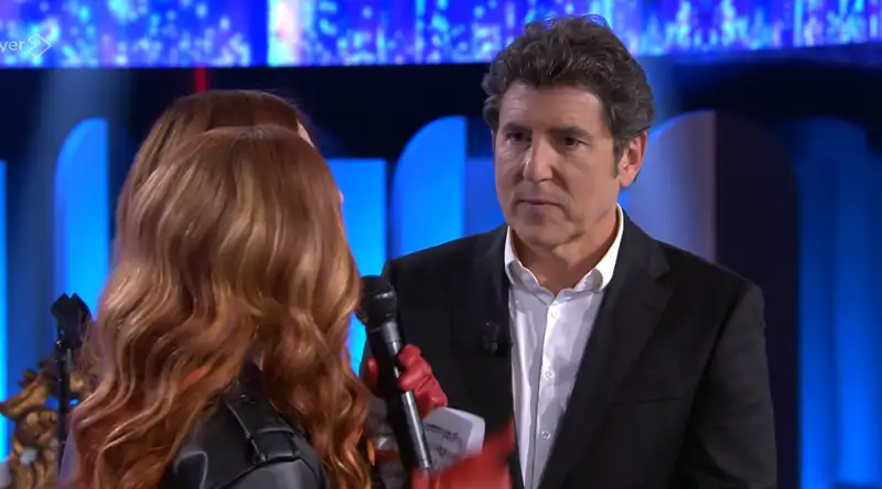 Manel Fuentes y Leire Martínez