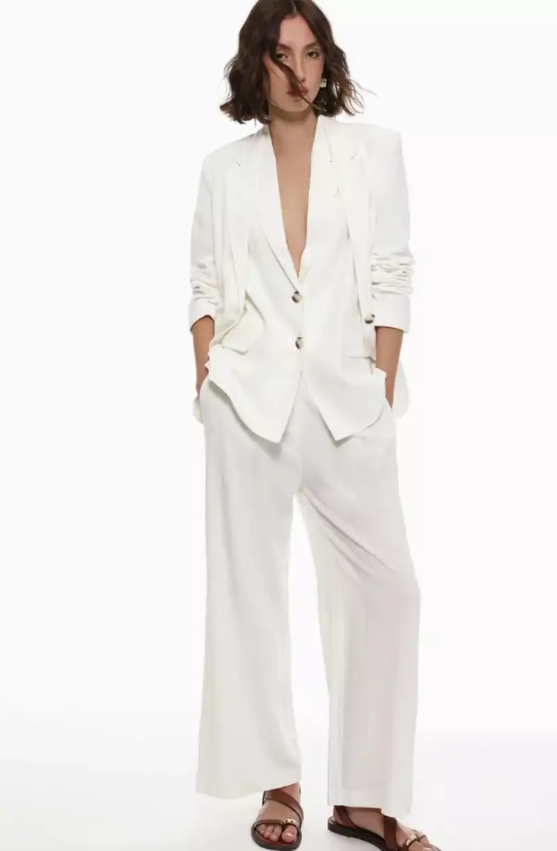 pantalon blanco lefties