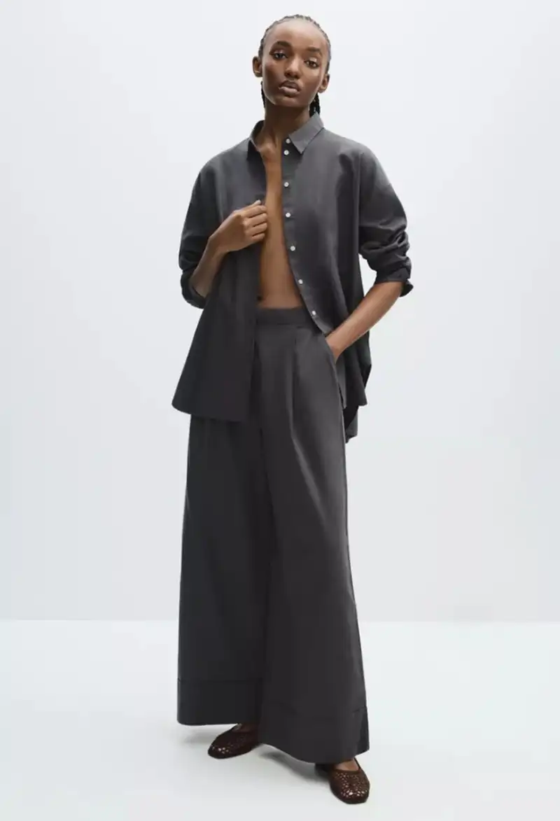 pantalones lino