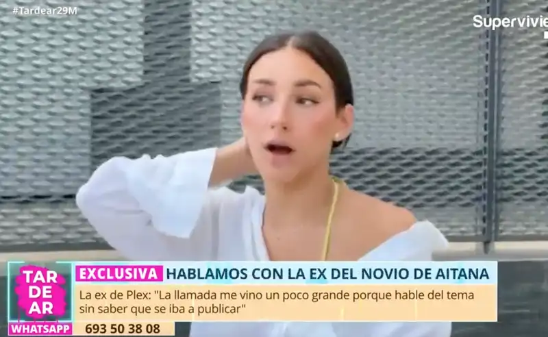 Uxue López en 'TardeAR'
