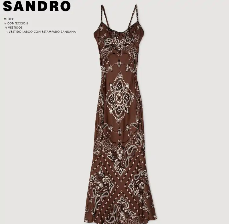Vestido Sandro París