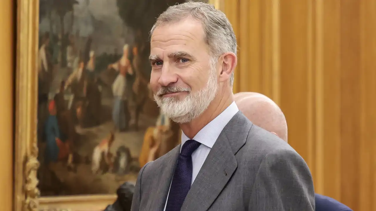 El Rey Felipe en un acto