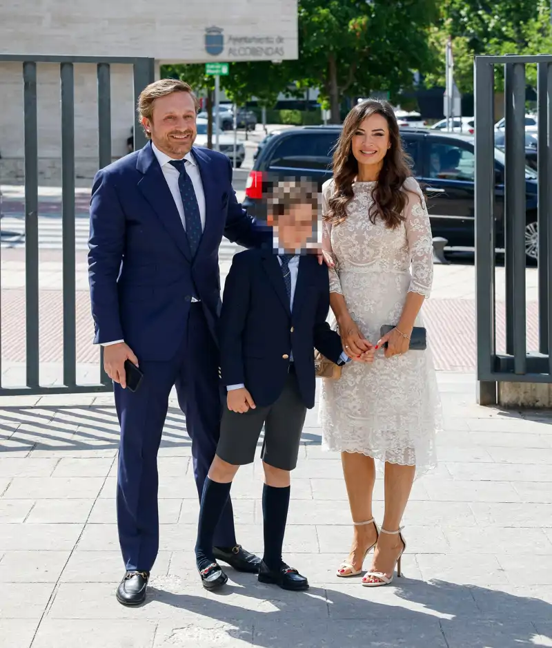 Juan Peña, Sonia González y su hijo 