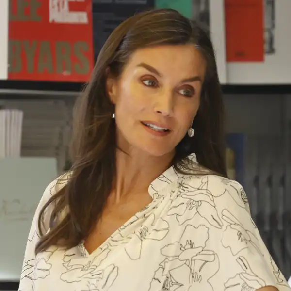 La Reina Letizia en la Feria del Libro