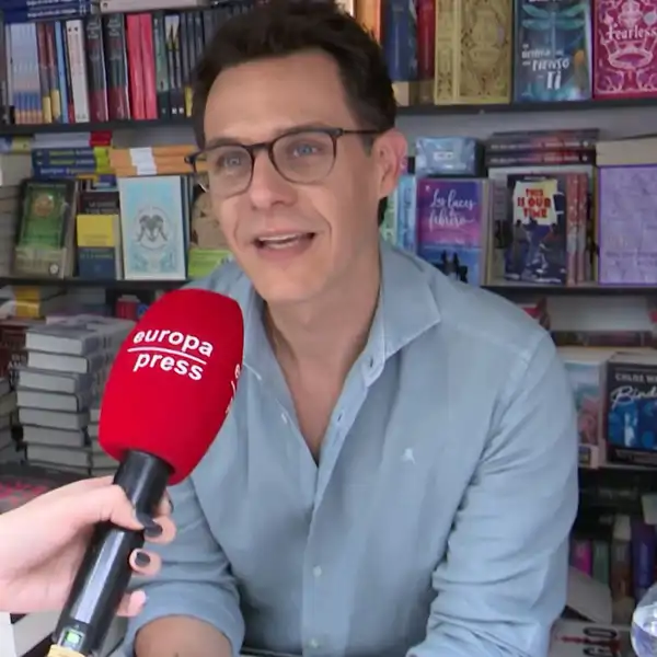 Christian Gálvez se pronuncia sobre la ausencia de Patricia Pardo en su cita en la Feria del Libro de Madrid