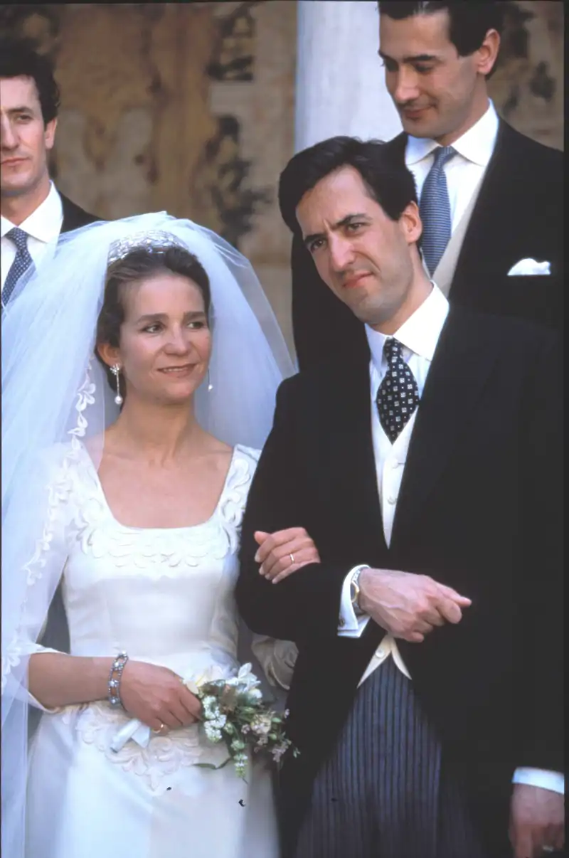 La infanta Elena y Jaime de Marichalar