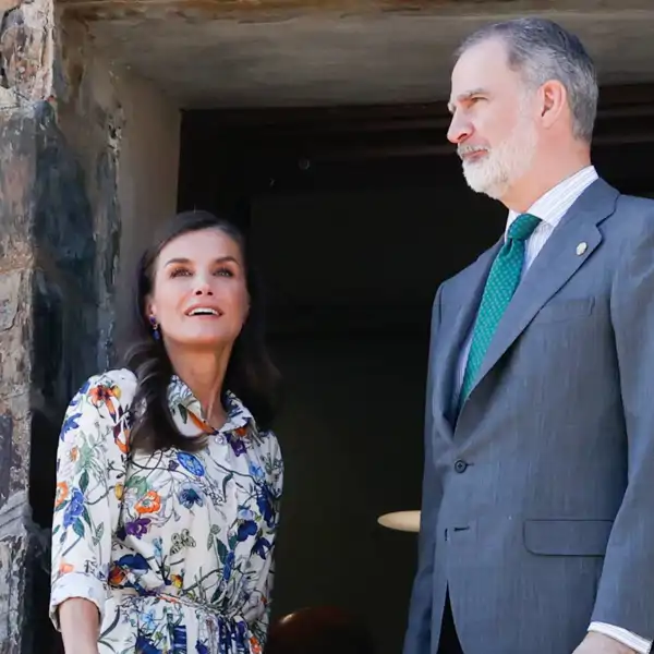 Los Reyes Felipe y Letizia en Guadalupe
