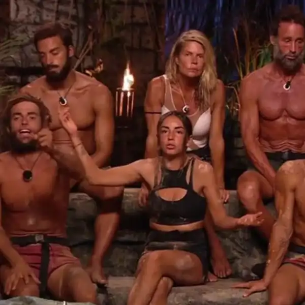 Sandra Barneda muy enfadada en Supervivientes