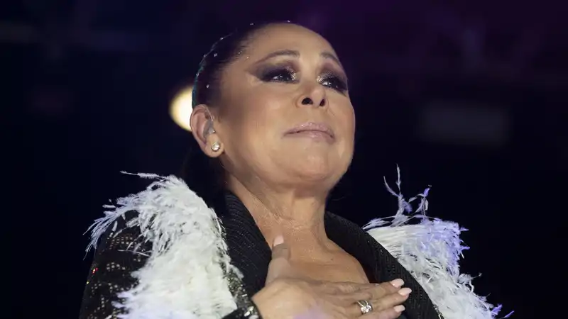 Isabel Pantoja en un concierto