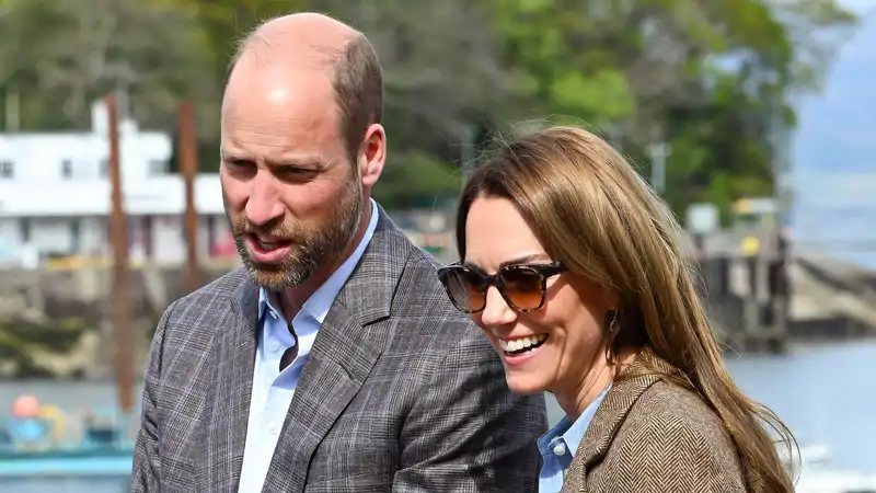 El Príncipe Guillermo y Kate Middleton en un acto