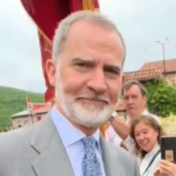 El Rey Felipe en Brañosera