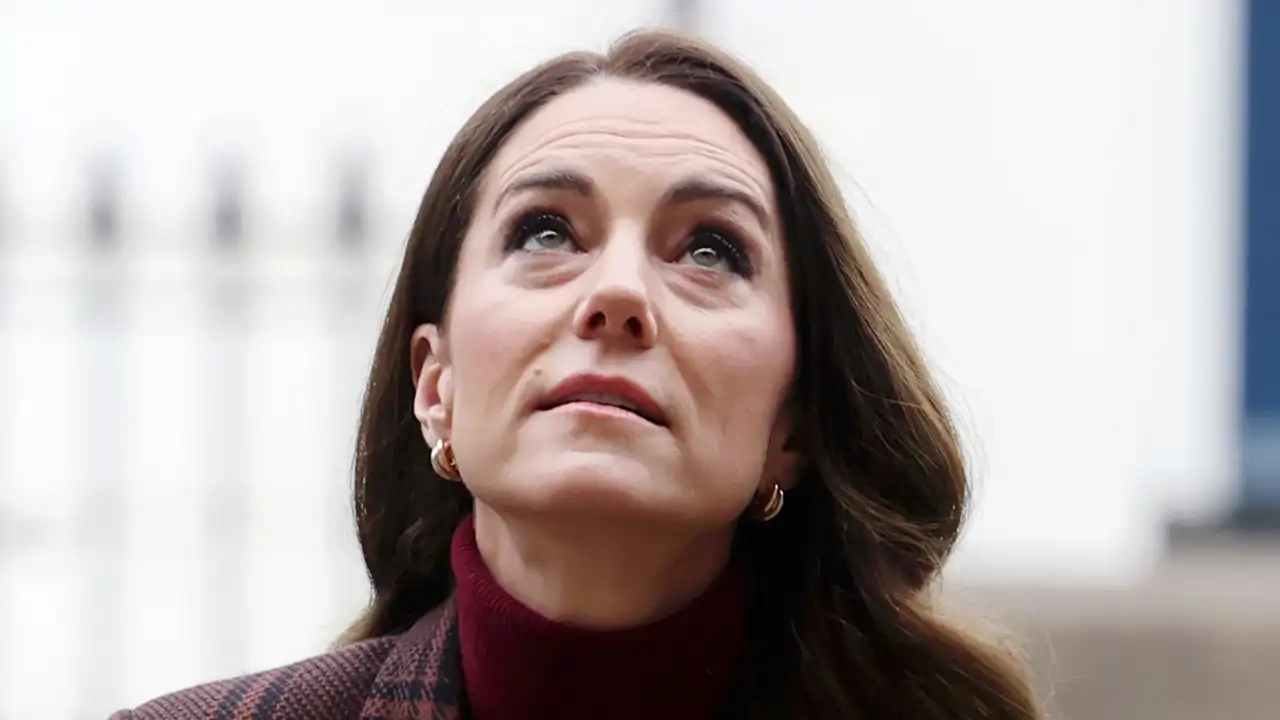 Kate Middleton, en el hospital Royal Marsden de Londres.