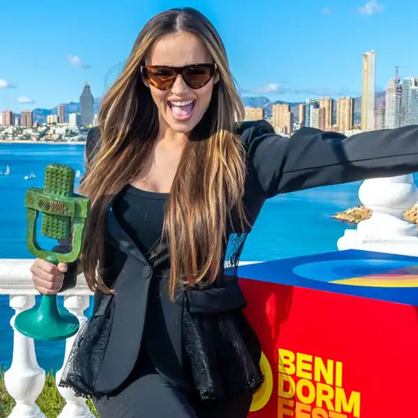 Melody tras ganar el Benidorm Fest 2025