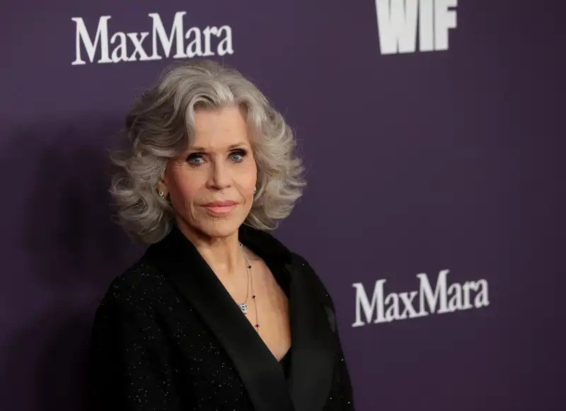 Jane Fonda posa durante un photocall