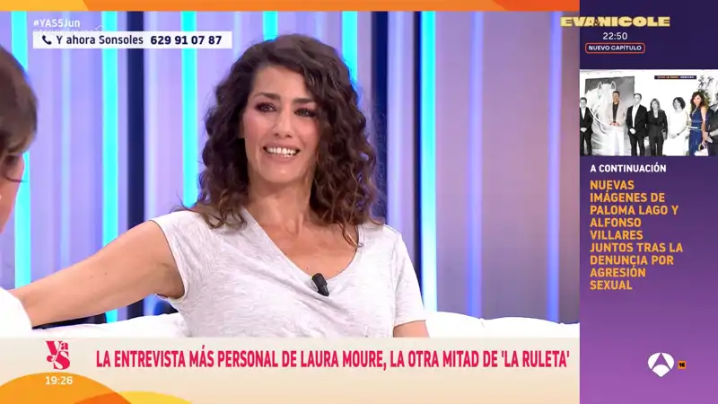 Laura Moure, copresentadora de 'La ruleta de la suerte', revela el problema de salud al que está haciendo frente: "Vengo medicada"