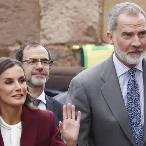 Los Reyes Felipe y Letizia en Brañosera