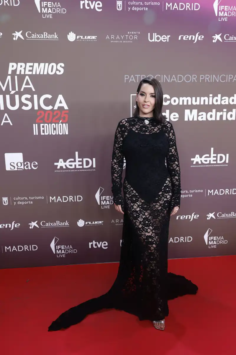 Ruth Lorenzo en los Premios de la Academia de la Música 2025