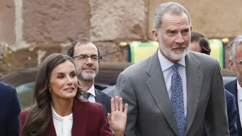 Los Reyes Felipe y Letizia en Brañosera