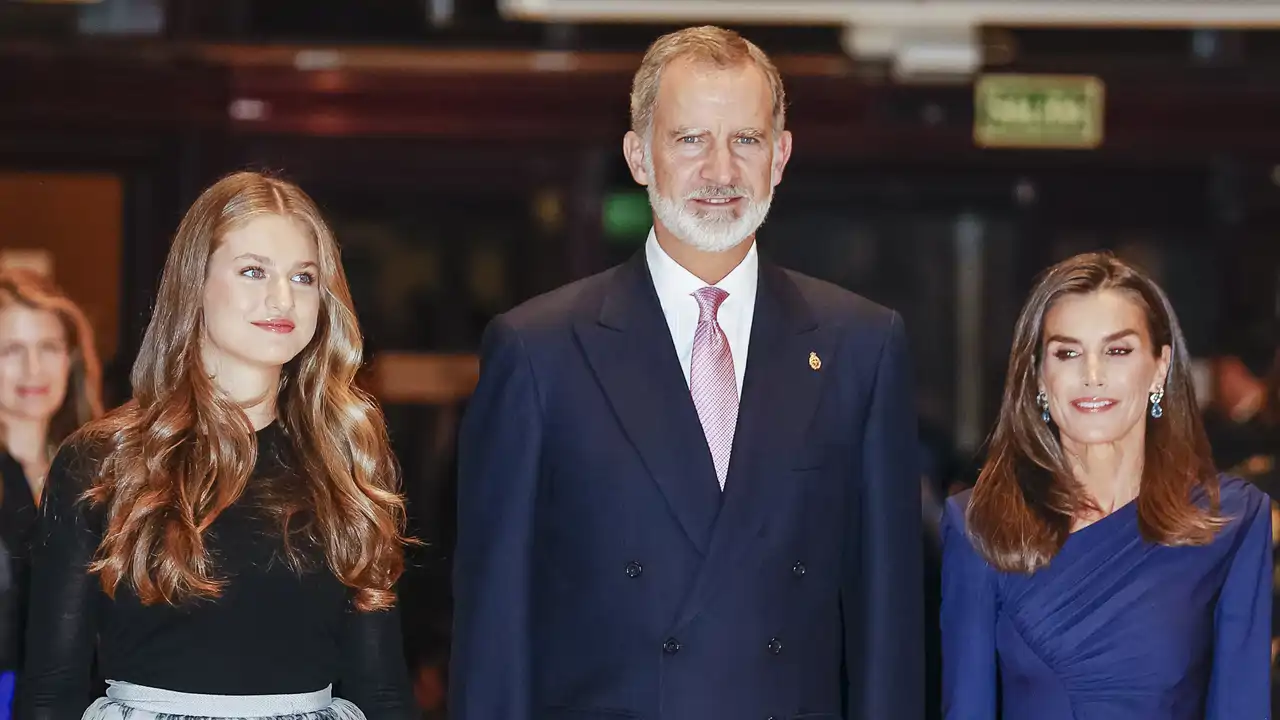Los Reyes Felipe y Letizia y la Princesa Leonor en Asturias
