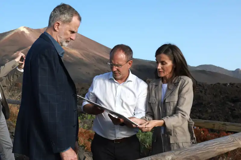 Los Reyes Felipe y Letizia