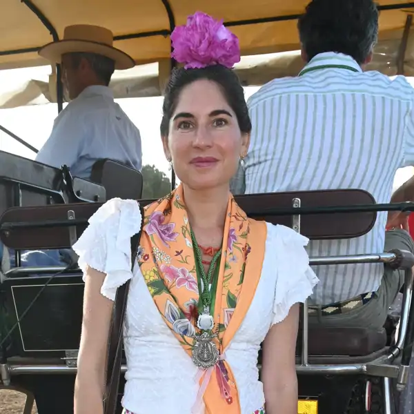 Lourdes Montes en El Rocío