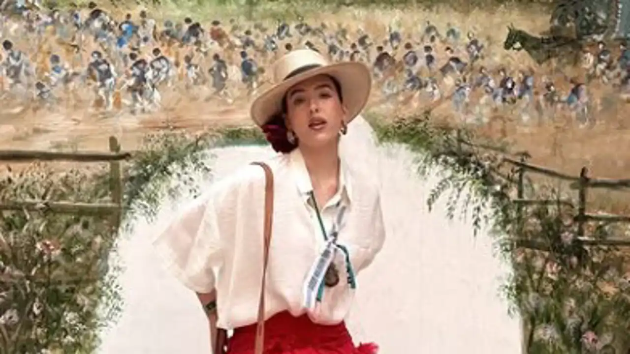 Alba Díaz arrasa en El Rocío con su 'look' más atrevido y moderno hasta la fecha: una prenda tendencia y un color clave