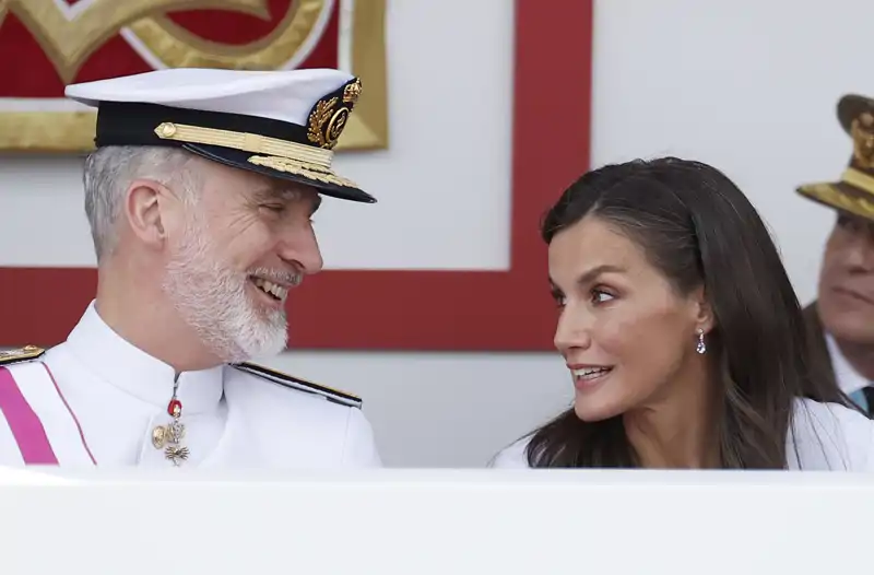 Los Reyes Felipe y Letizia en el Día de las Fuerzas Armadas