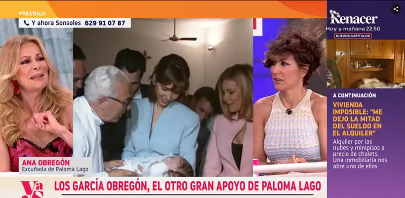 Ana Obregón, en medio de la polémica, lanza un importante mensaje a Paloma Lago: "Si nos estás viendo..."