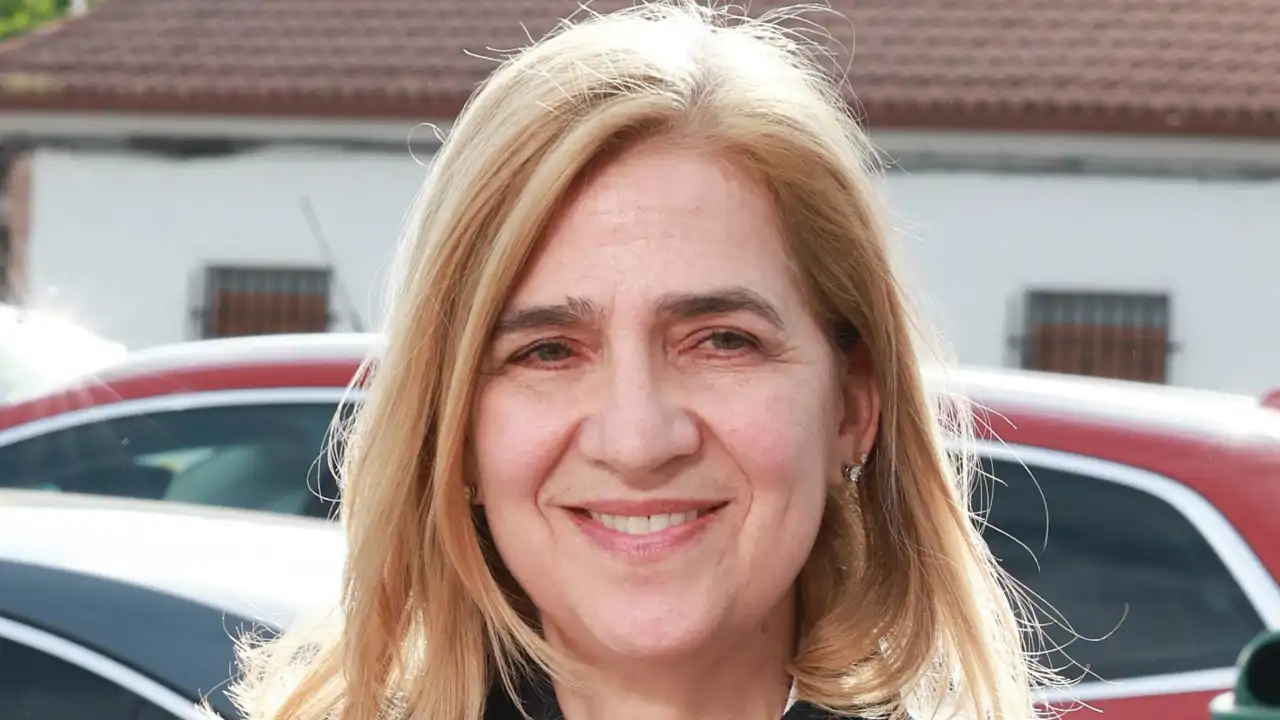 La Infanta Cristina sonriendo