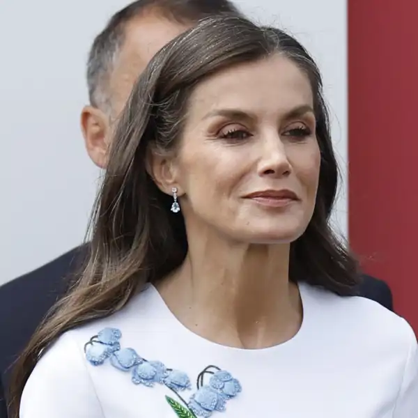 La Reina Letizia durante el Día de las Fuerzas Armadas