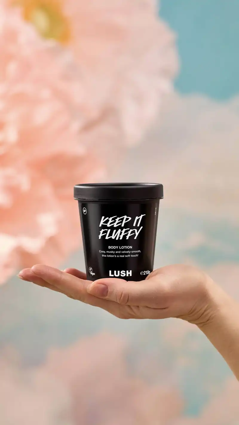 Keep it fluffy Crema Corporal de Lush 14 euros 