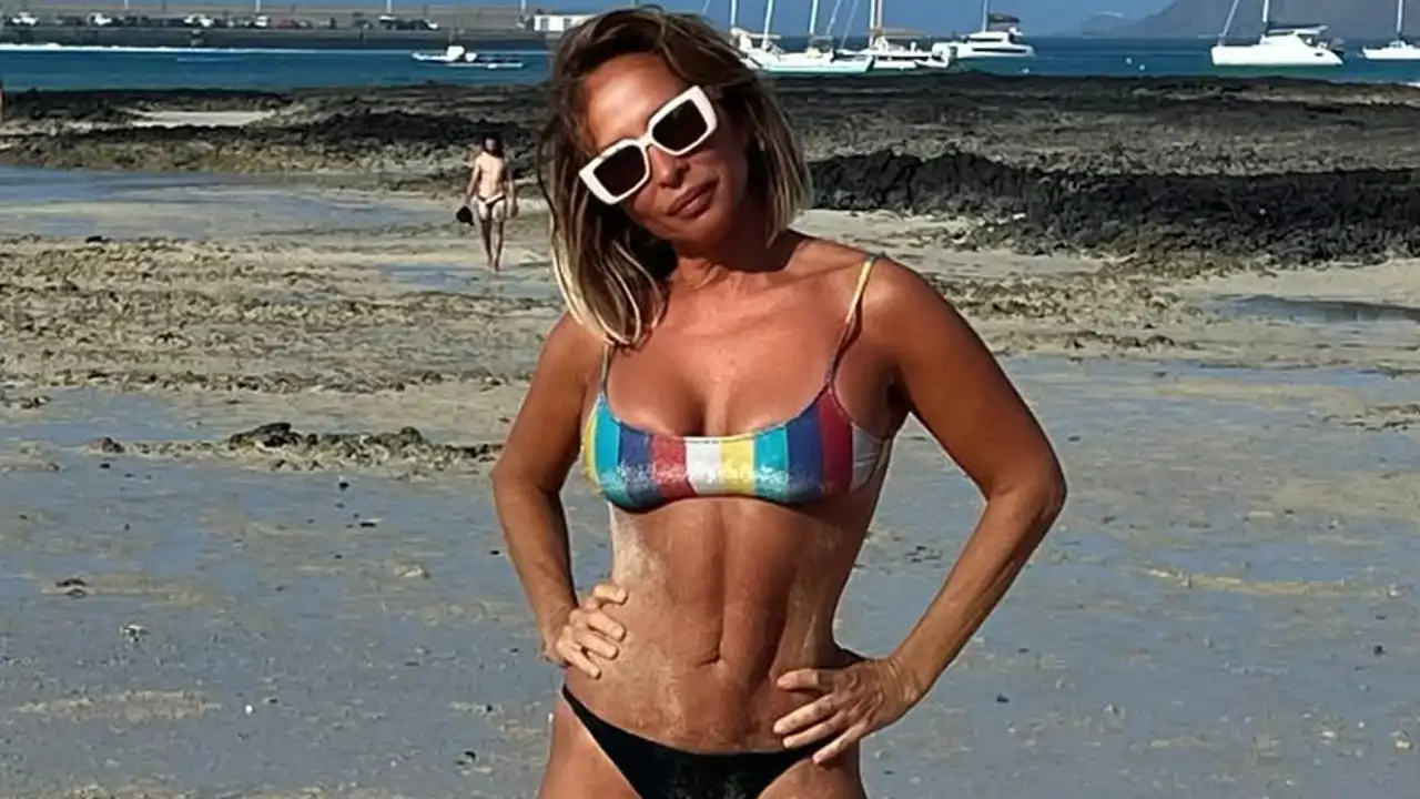 María Patiño, en Fuerteventura. 