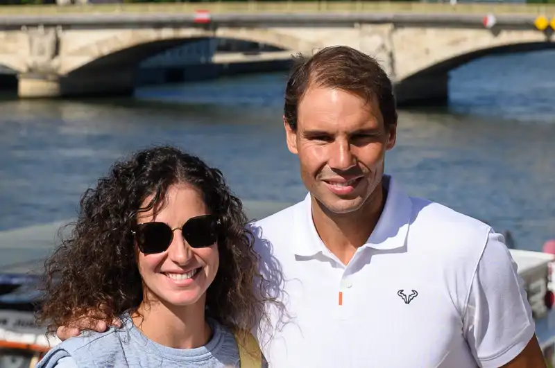 Rafa Nadal y su mujer Mery Perelló