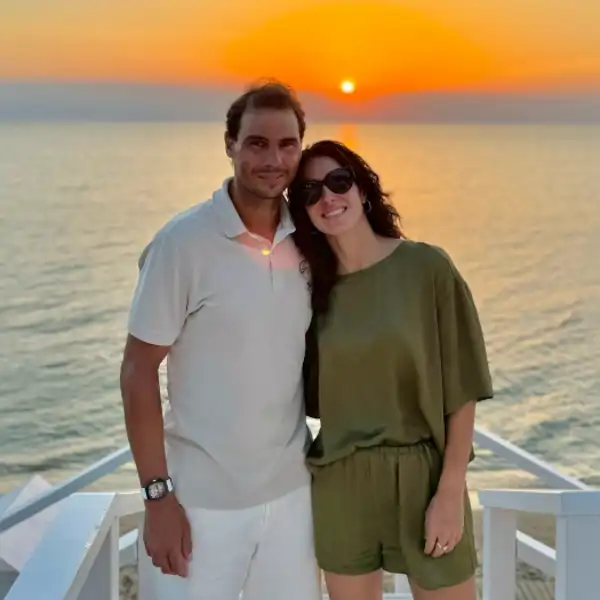 Rafa Nadal y su mujer, Mery Perelló