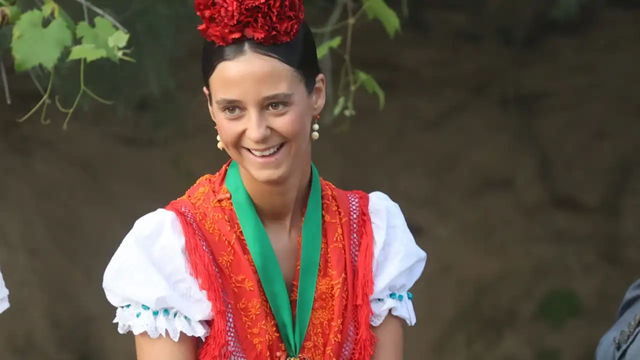 Victoria Federica de Marichalar durante el Camino del Rocío 