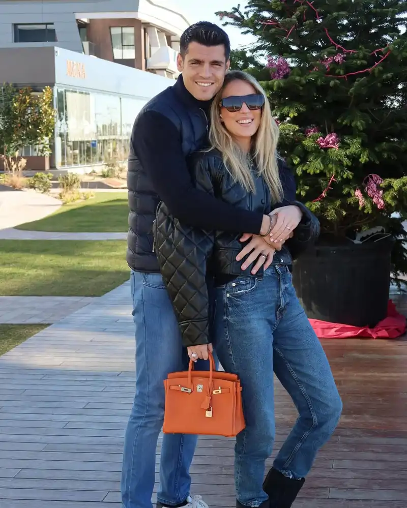 Álvaro Morata abre su corazón para felicitar a Alice Campello tras su reconciliación 