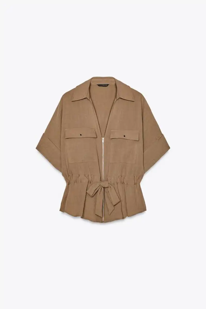 Camisa safari de Zara 29,95 euros