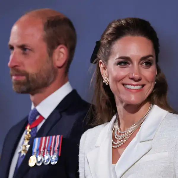 Kate Middleton, con el príncipe Guillermo