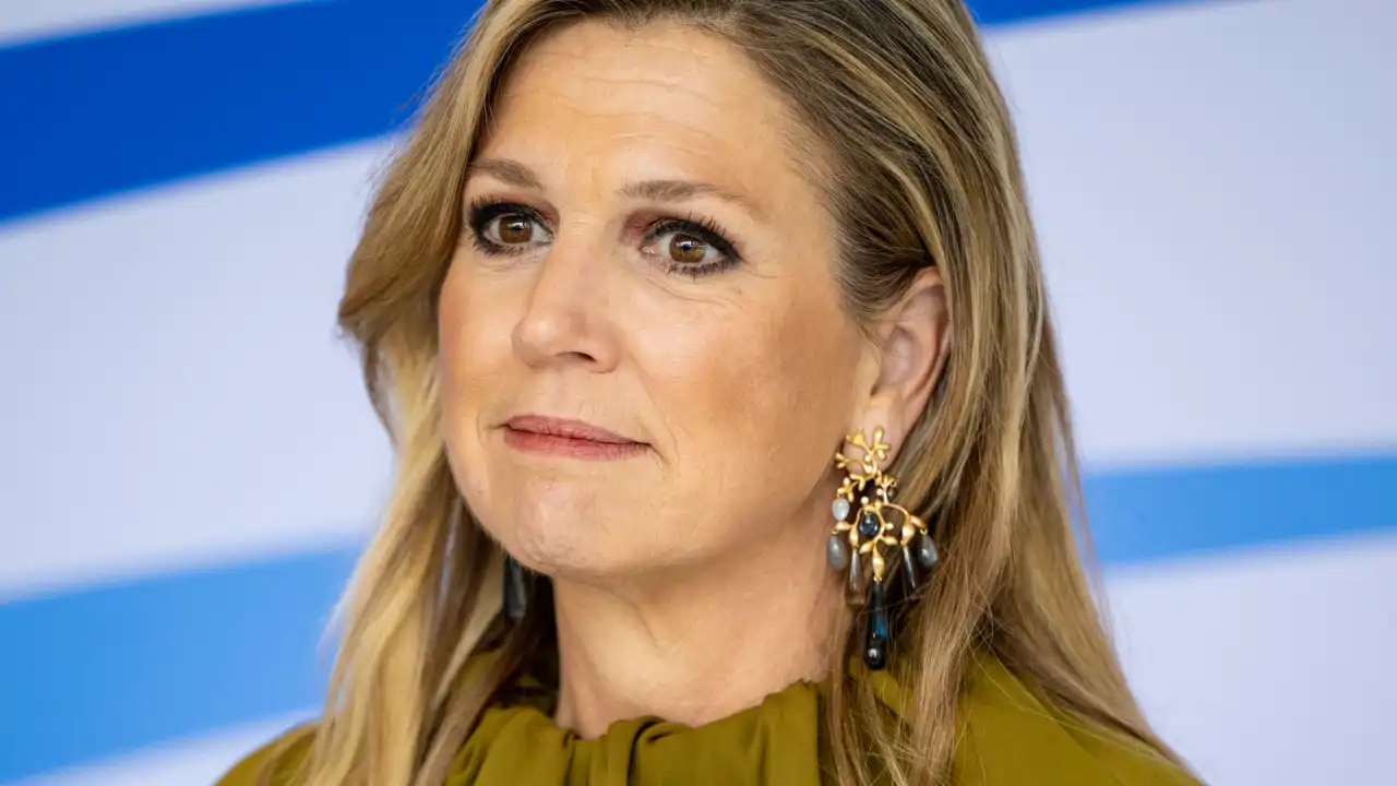 Máxima de Holanda, en su último acto. 