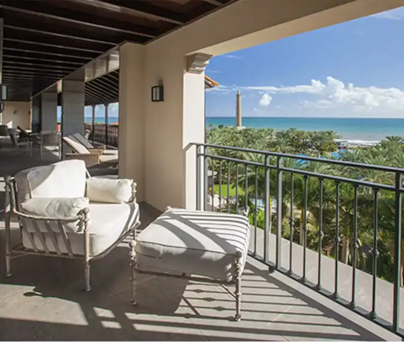 Una parte de la Royal Suite del hotel