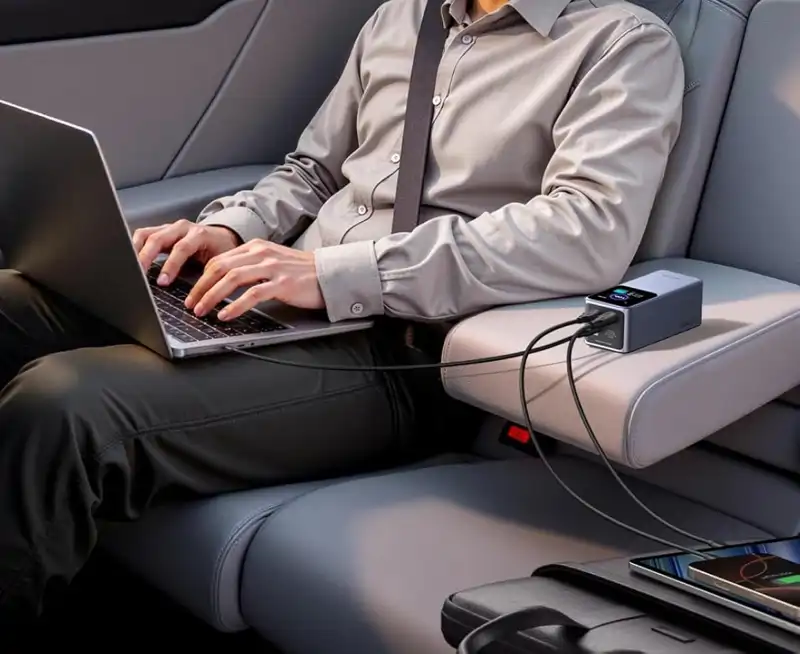 Cargando varios dispositivos con batería