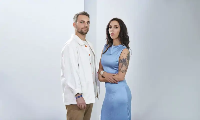 José María Almoguera y Paola Olmedo