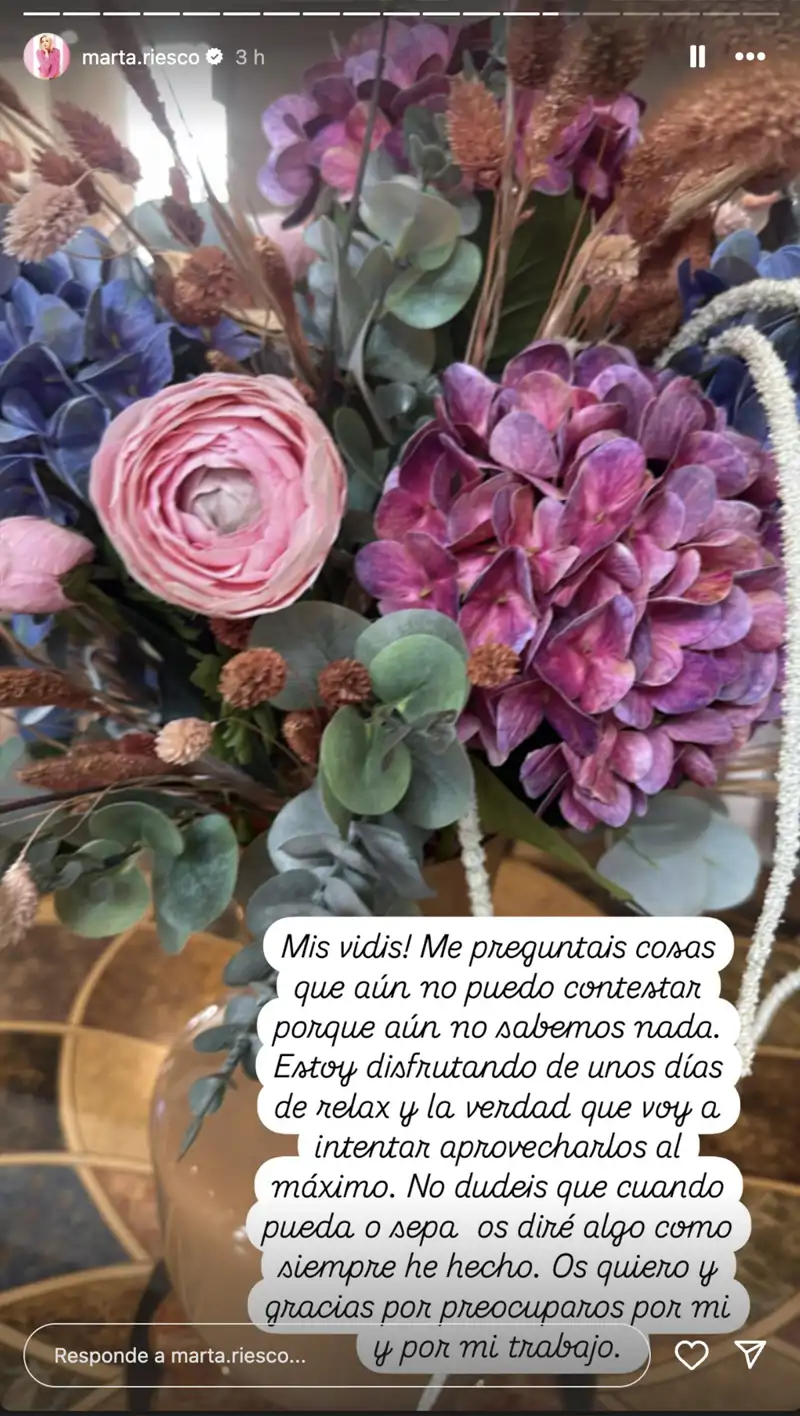 Storie de Marta Riesco