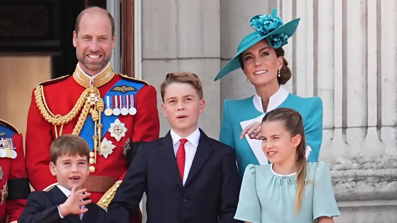 Los hijos de Kate Middleton y el príncipe Guillermo sacan a la luz la faceta más familiar de su padre: "Antes y después"