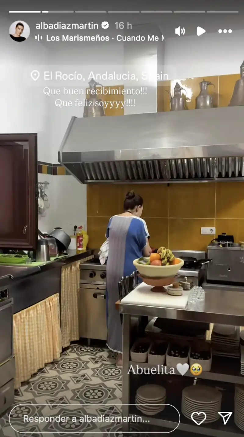 Vicky Martín Berrocal cocina El Rocío