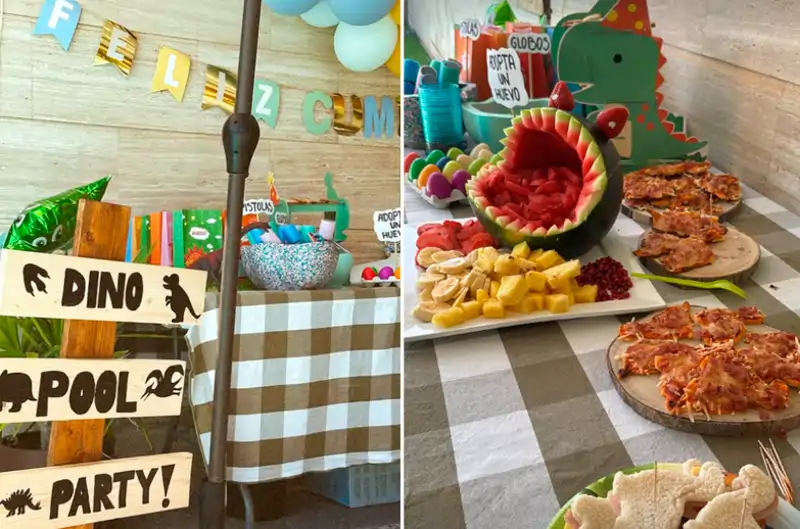 Detalles de la fiesta de cumpleaños del nieto de Makoke