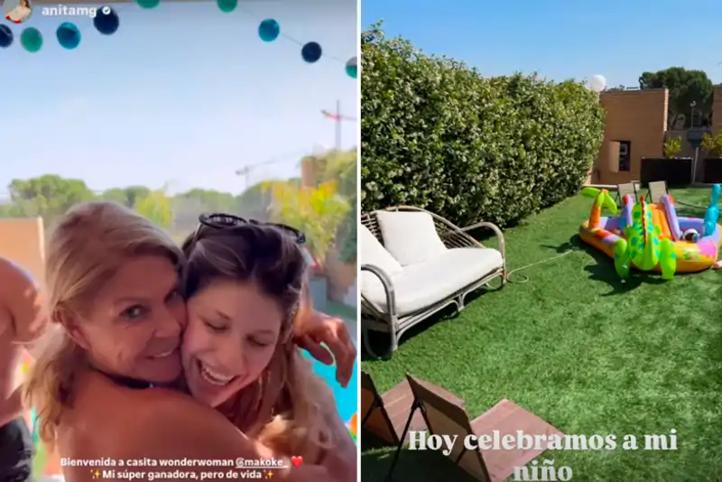 Fiesta de cumpleaños del nieto de Makoke
